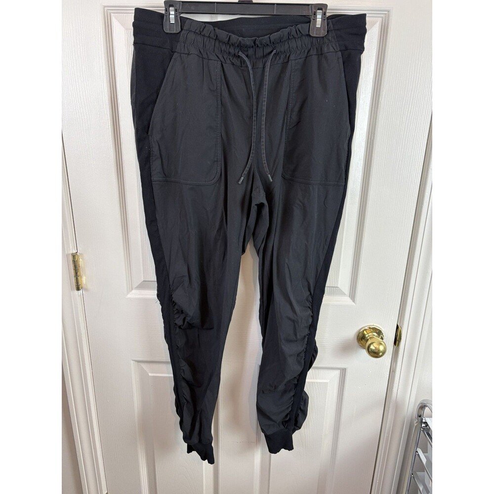 Lululemon Dance Studio Joggers Womens Size 12 - Black Workout Pants - 509